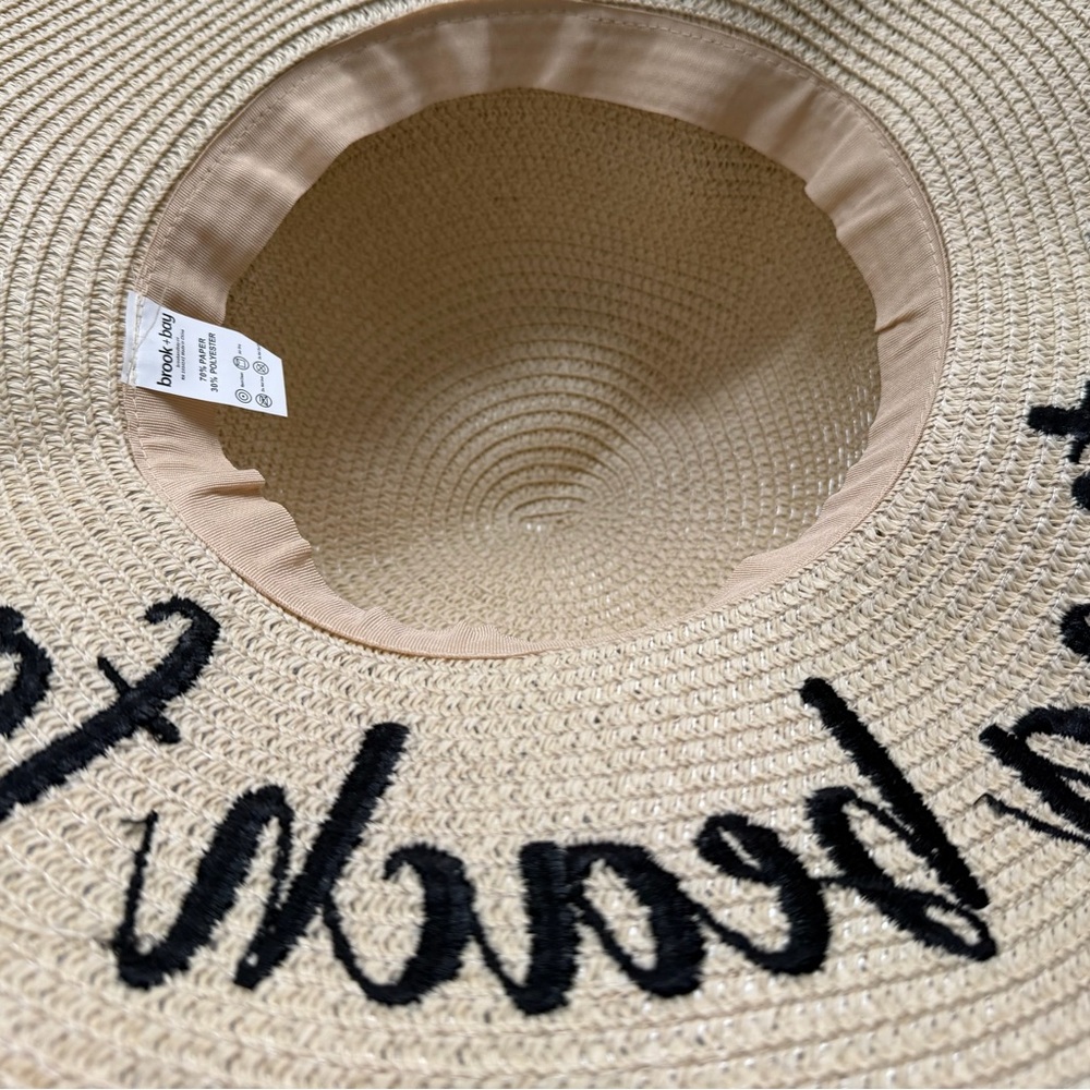 🆕 Straw Sun Hat - Picture 6 of 7